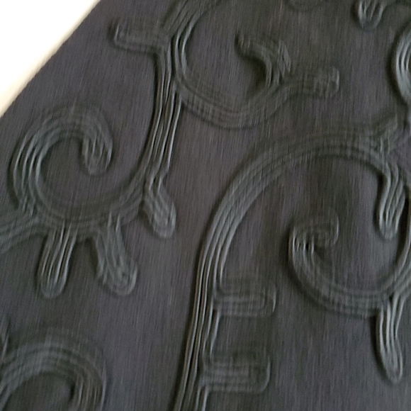 4P Suit Jacket Black w/beautiful decoration - Picture 2 of 6